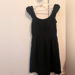 hollister xs black dress